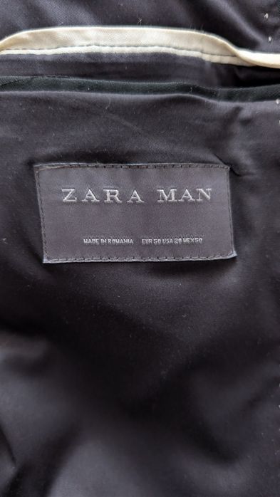 Sacou negru Zara mărime M/L/50