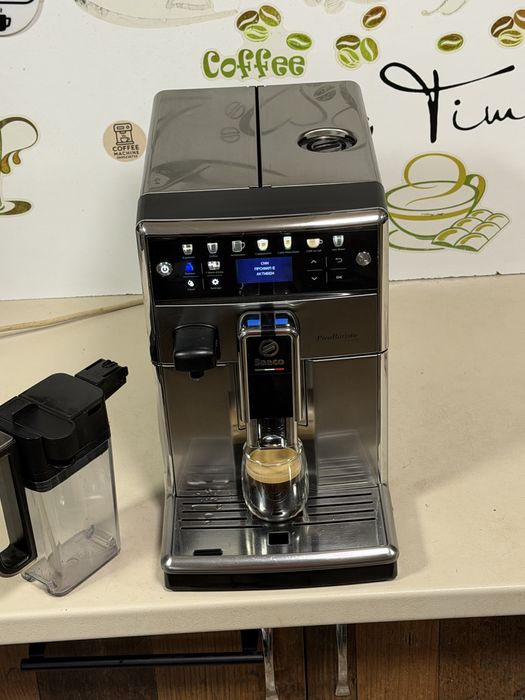 Кафемашина кафе автомат Saeco PicoBarista de luxe с гаранция