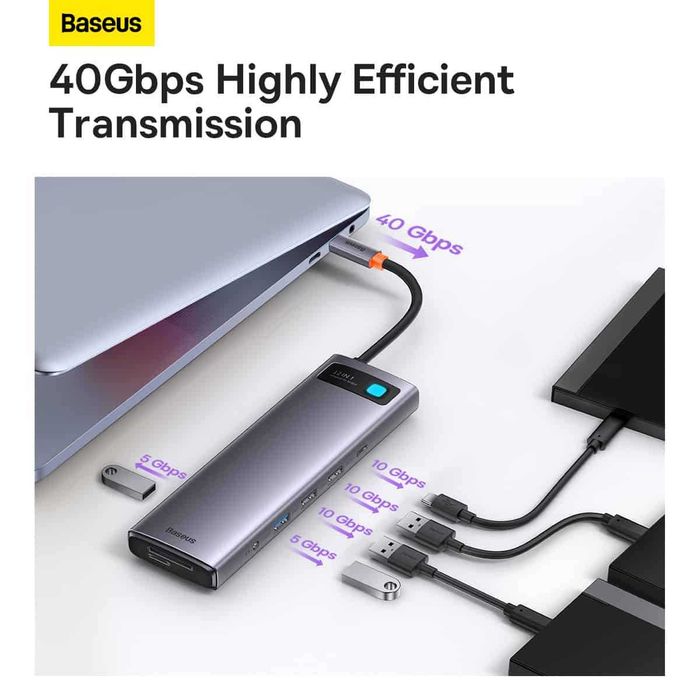 Baseus HUB USB Концентратор 12в1