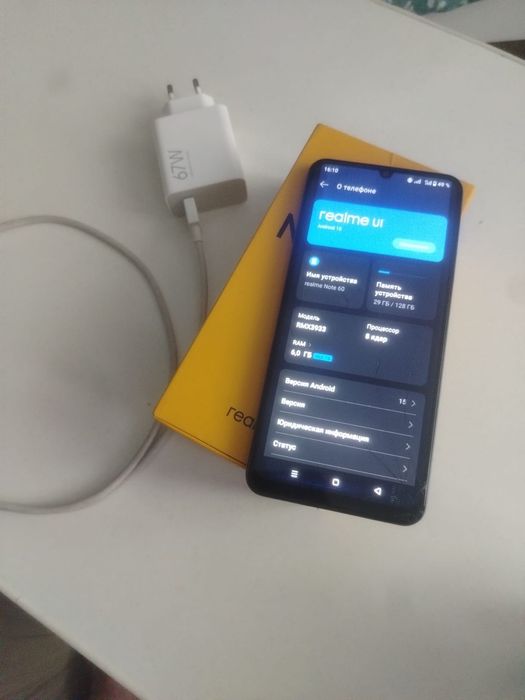 Продам Realme Note 60 память 12/128