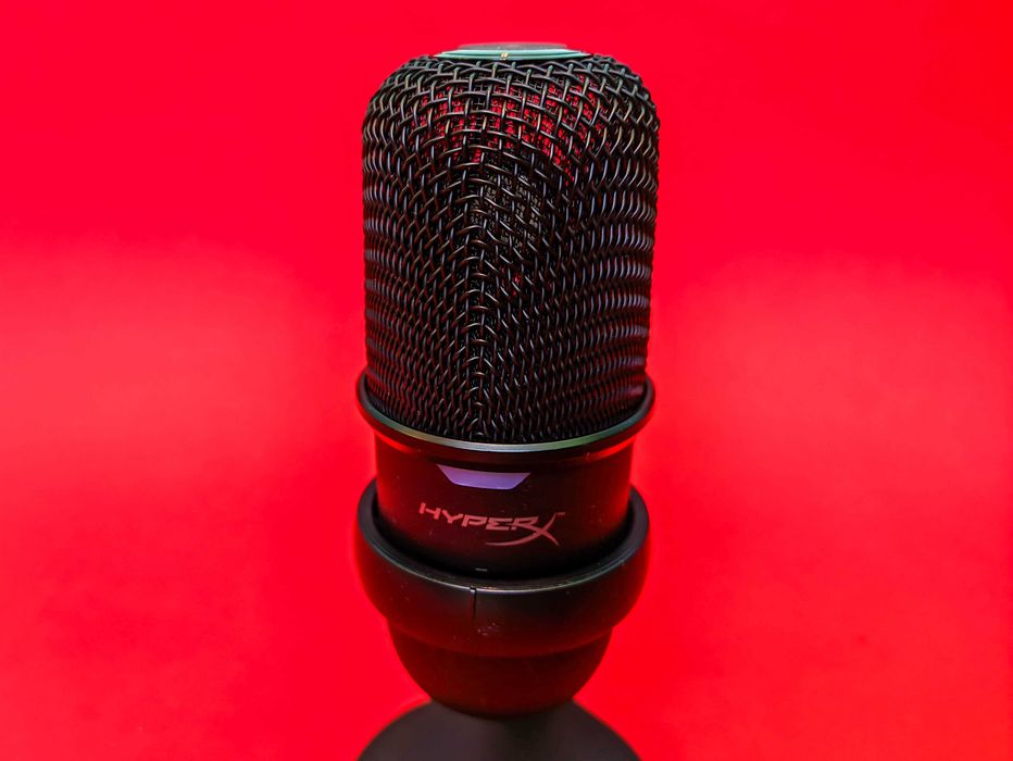 HyperX SoloCast USB Микрофон за Гейминг, Стрийм, Подкаст, PC, PS4, PS5 Като нов
