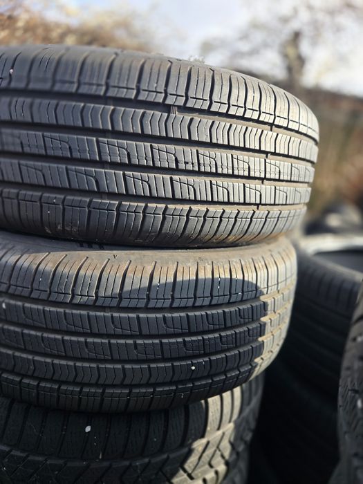 2бр. 215 60 16 Dunlop всесезонни.