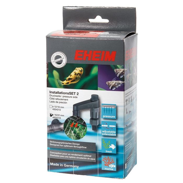 Set de instalare EHEIM 2 Ø16/22 mm - partea de refulare
