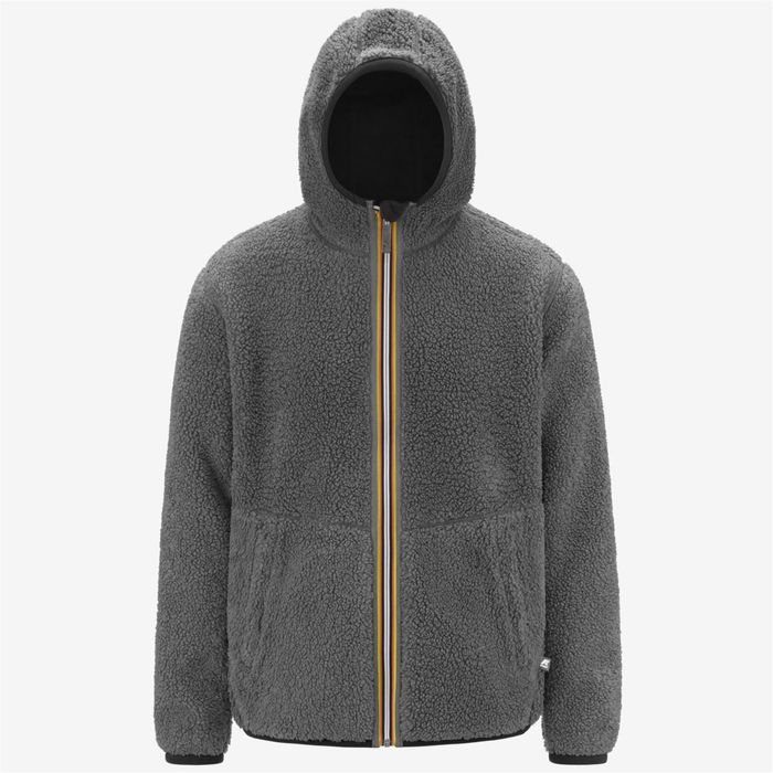 K-Way Reversible Polar Sherpa Jacket ОРИГИНАЛНО мъжко яке с 2 лица полар/теди/шерпа - M