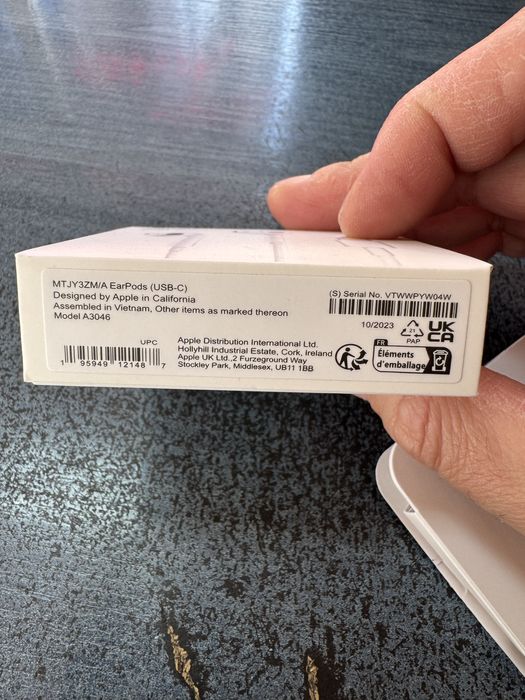 Оригинално хендсфри Apple EarPods USB-C