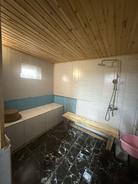 Баня чистая новая