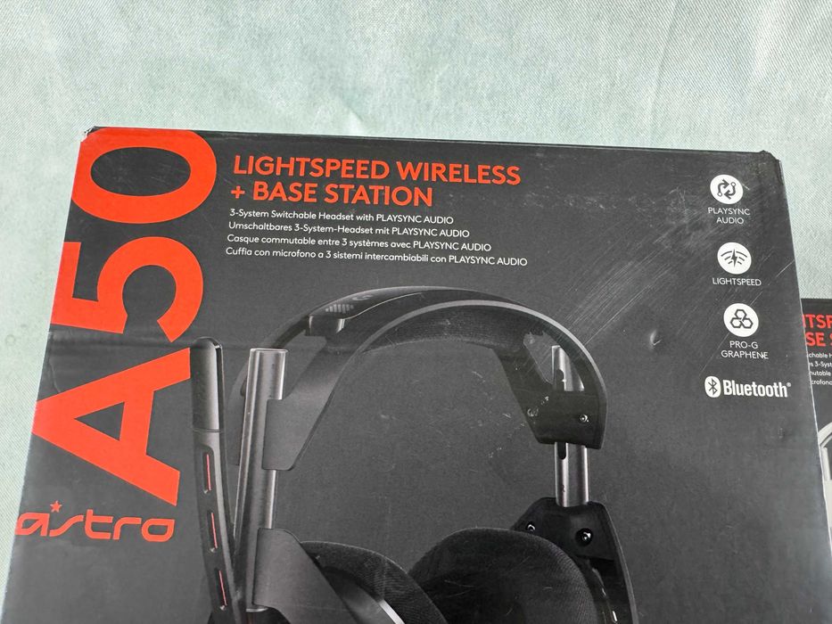 Слушалки - Logitech Astro A50 Wireless + Base Station (939-002224) Gen 5