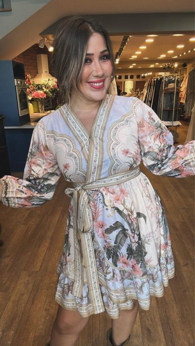 Уникална рокля от вискоза