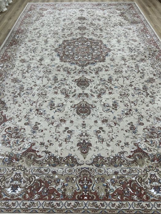 иранский, плотный, почти новый ковер, 3х5
