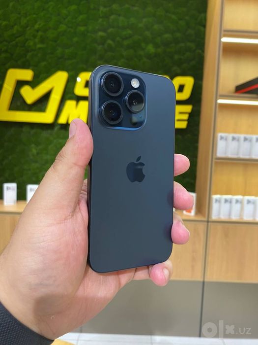 Iphone 15 pro blue 82% yomkost
