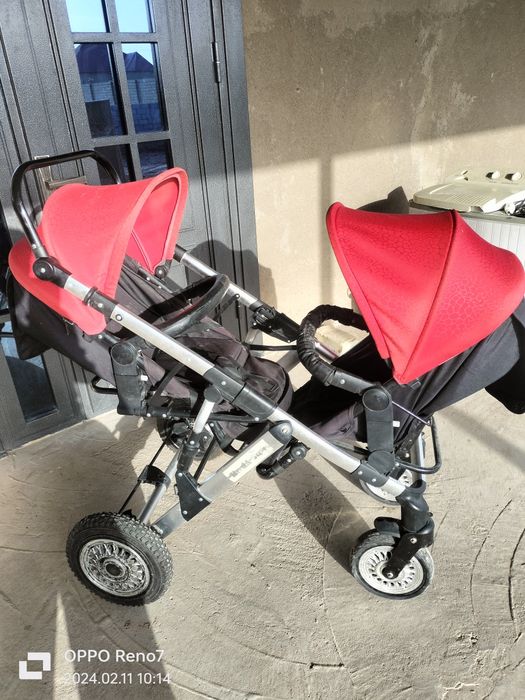 Егиздерге арналған коляска