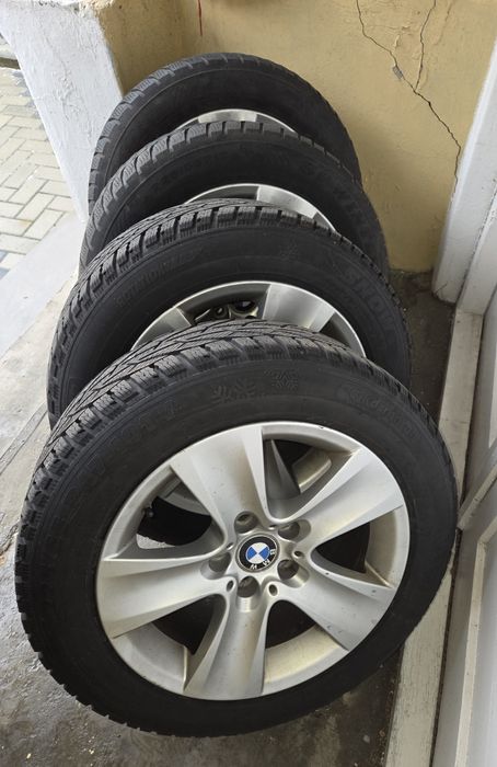 Jante aliaj BMW 225 /55 R17 Anvelope Iarna F10 F11 Senzori presiune