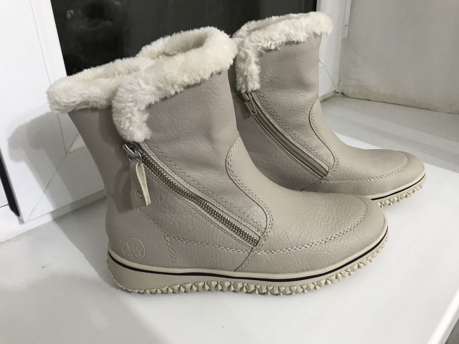 Новые сапожки Rieker 36 р-р на цигейке