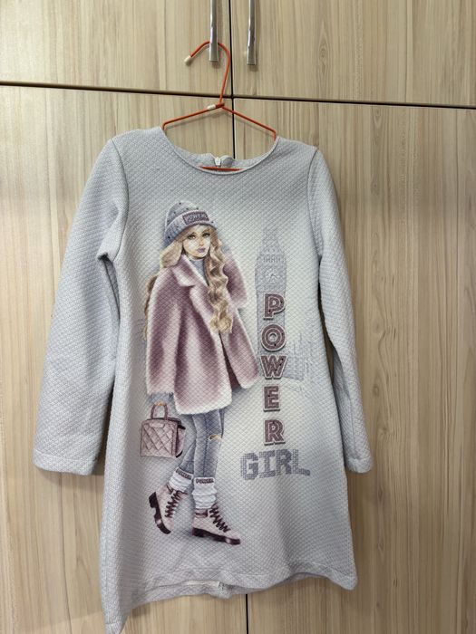 Зимна детска рокля