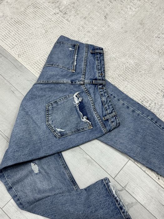 Дамски сини дънки