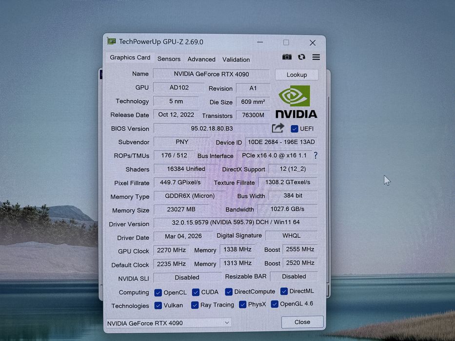 Server / Workstation  desktop 14900KS 96GB DDR5 RTX4090