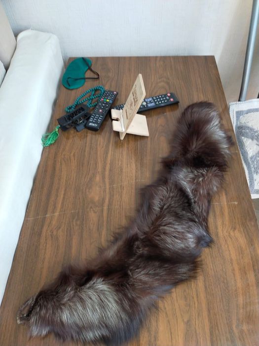 Воротник чернобурка