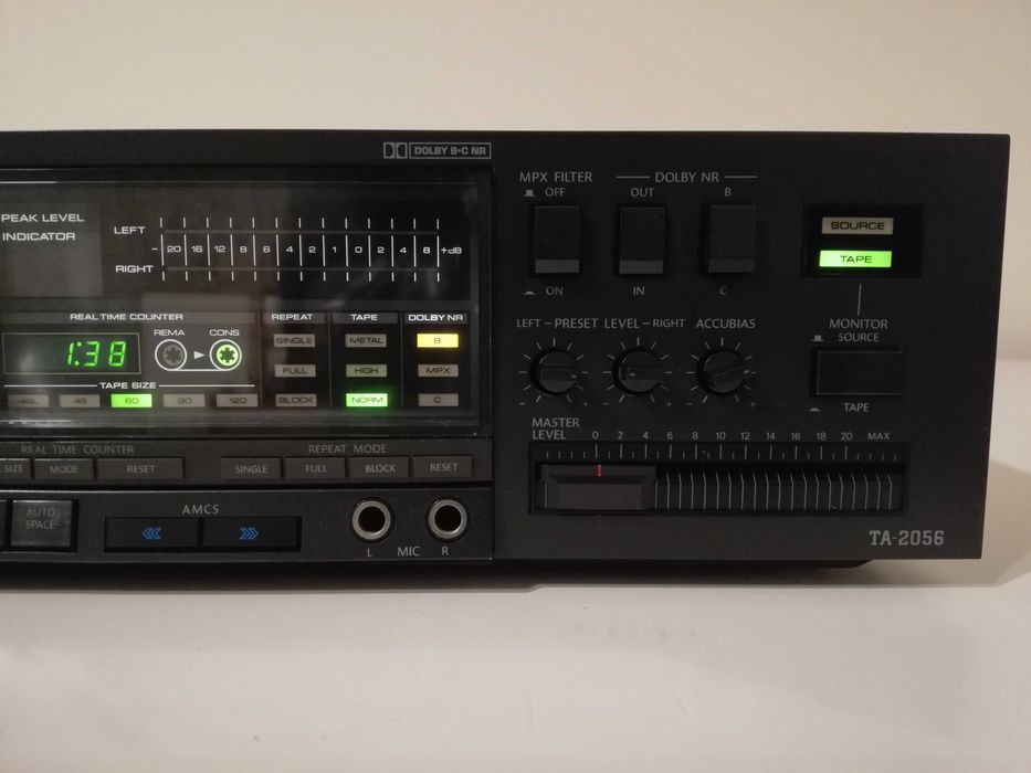 Stereo Cassette Deck ONKYO model TA-2056 - 3 capete/Rar/Vintage/Japan