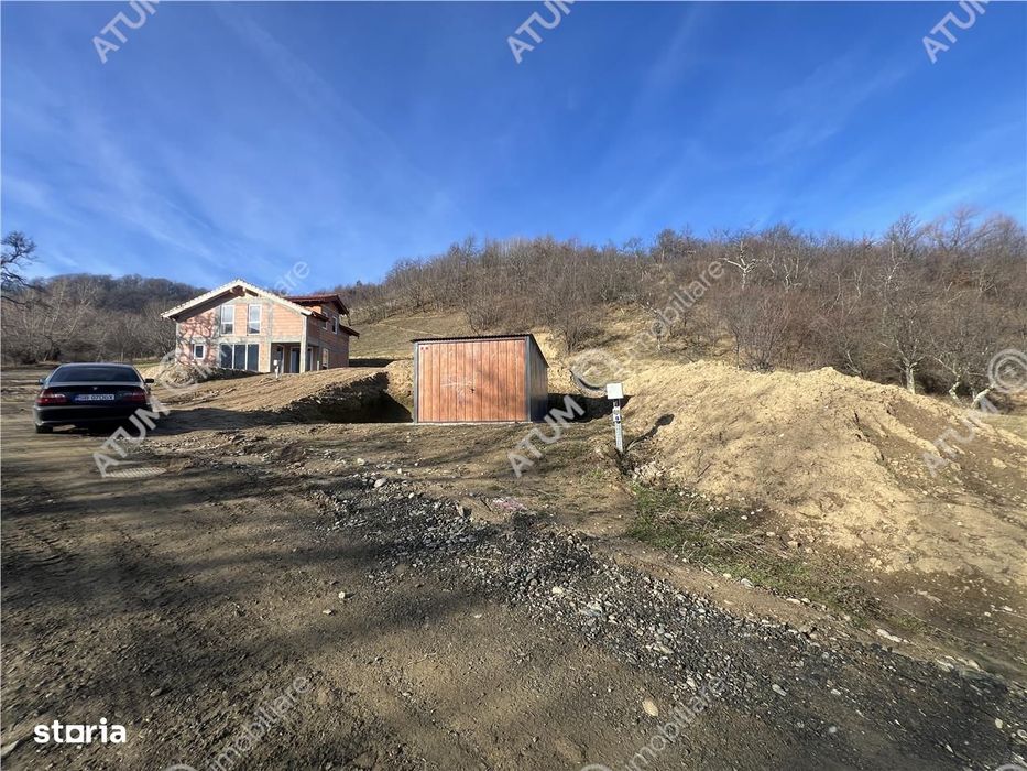 Teren intravilan de 1641 mp cu PUZ aprobat si utilitati in Cisnadioara