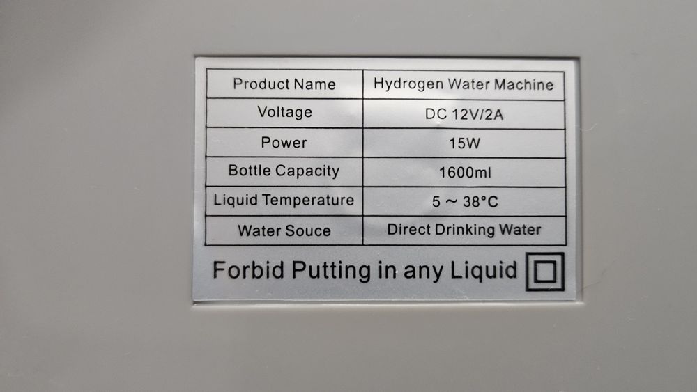 Generator de apa hidrogenata Elis ibric bizaical