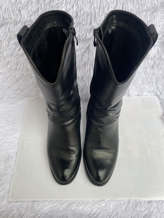 Cizme elegante scurte din piele ecologică 38