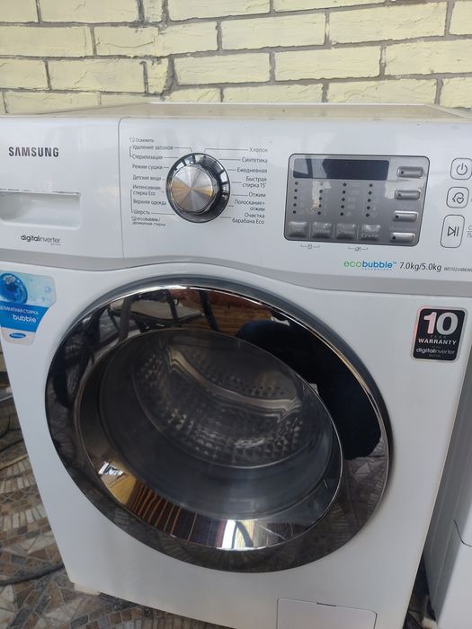 Только Дверь от Стиральной машины Samsung Eco Bubble 7к 5 сушка
