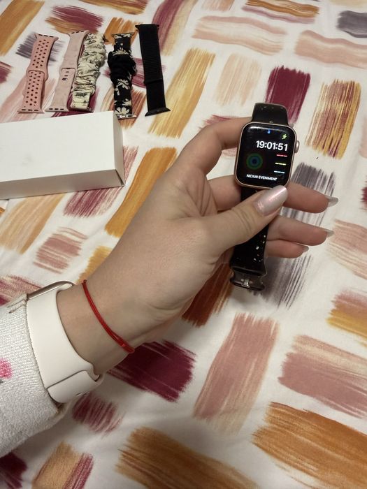 Apple watch seria 6 gold