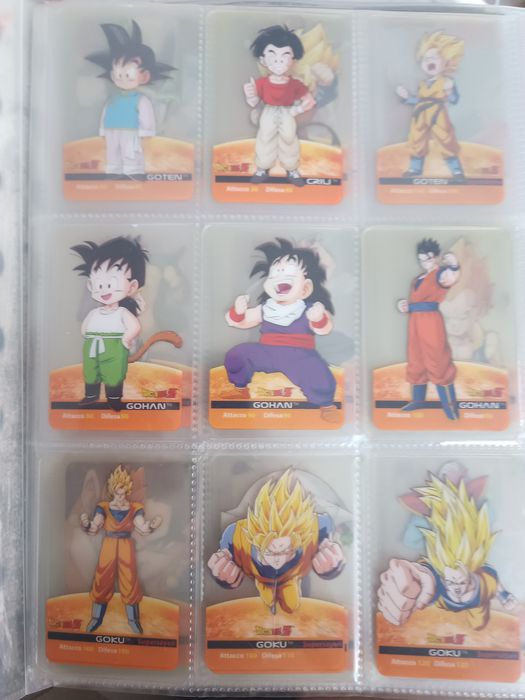 Dragon BallZ cartonașe colecției