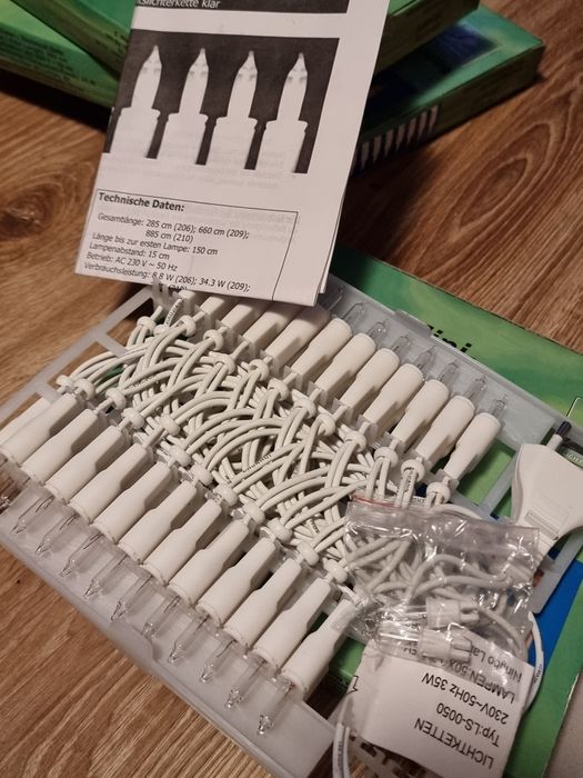 Vând set beculete de Craciun