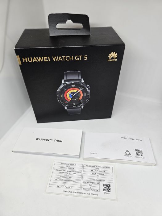 Huawei Watch GT 5 Black (Пълен комплект)