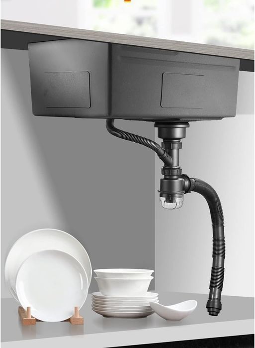 Луксозна кухненска мивка с нано покритие и смарт функции - НОВА