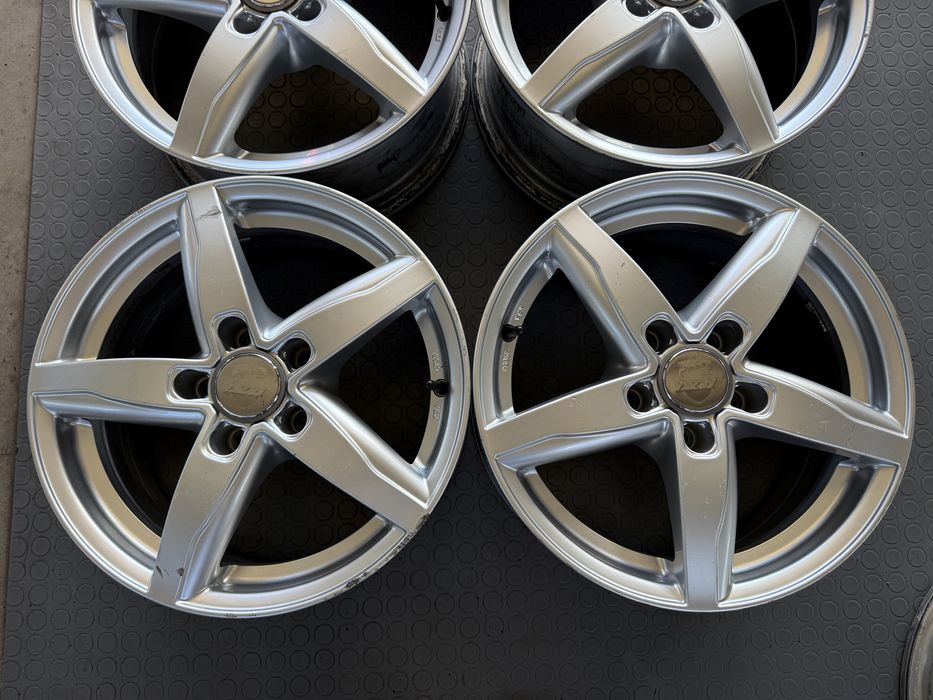 4бр. ОТЛИЧНИ 16” Джанти 5х112 “DEZENT” за -VW/AUDI/MERCEDES-7Jx16,ET44