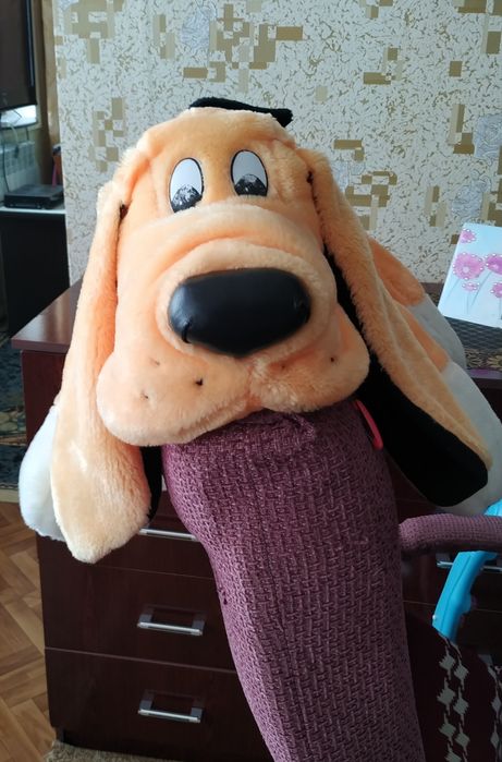 Большие мягкие игрушки - собака, медвежонок, кот. В отличном состоянии