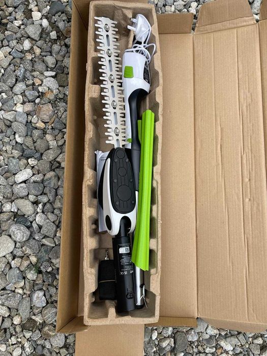 Trimmer gard viu Gtech LHT5+baterie+incarcator - pentru piese/reparat