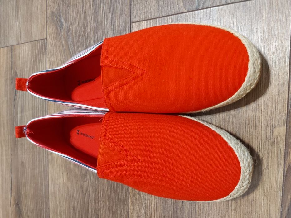 INEXTENSO espadrile barbati noi nr.44 rosii