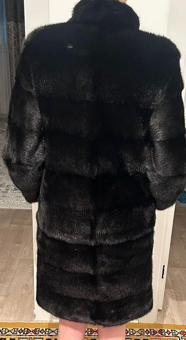 Норковая шуба бу