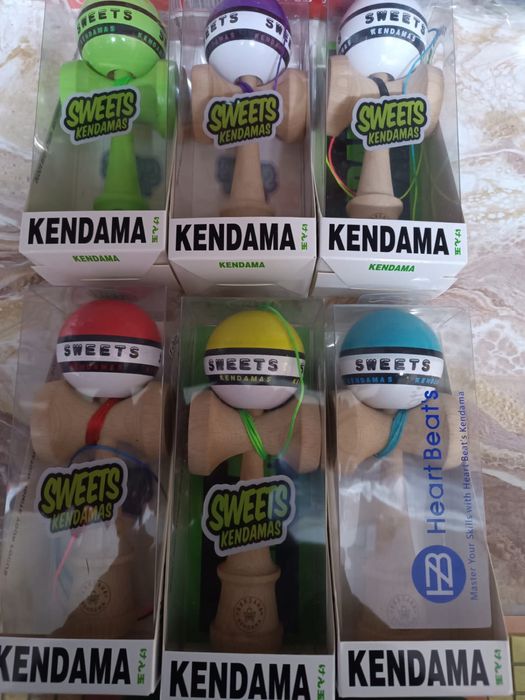 Kendama KROM POP/ SWEETS – jucărie originală, nouă, diverse culori