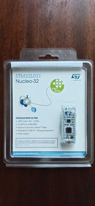 STM32 Nucleo-32 платка за разработка с микроконтролер STM32L031K6