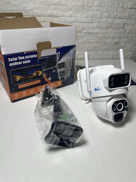 Camera video supraveghere dubla 4G sim si WI Fi noua cu factura si garantie