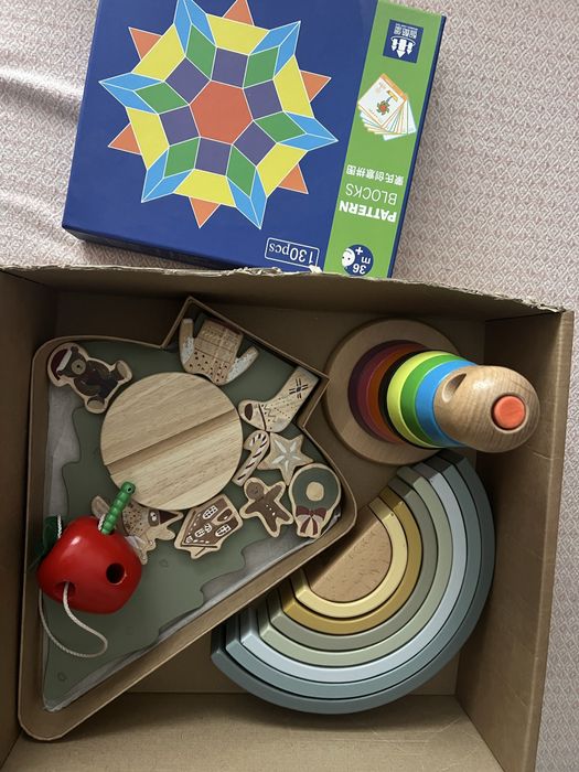 Jucarii lemn montessori