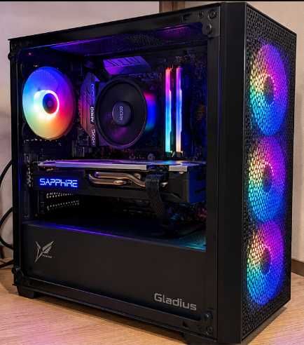 PC GAMING RYZEN 5 7600 AM5 16GB DDR5, RX 580, M2 500GB, SSD 500GB
