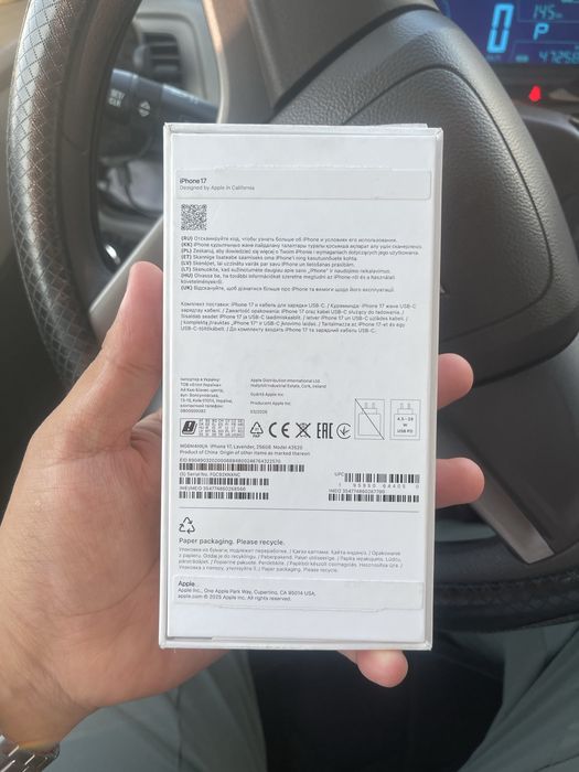 Продам iPhone 17 256 новый