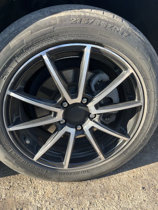 Комплект дисков Р17 с летней резиной