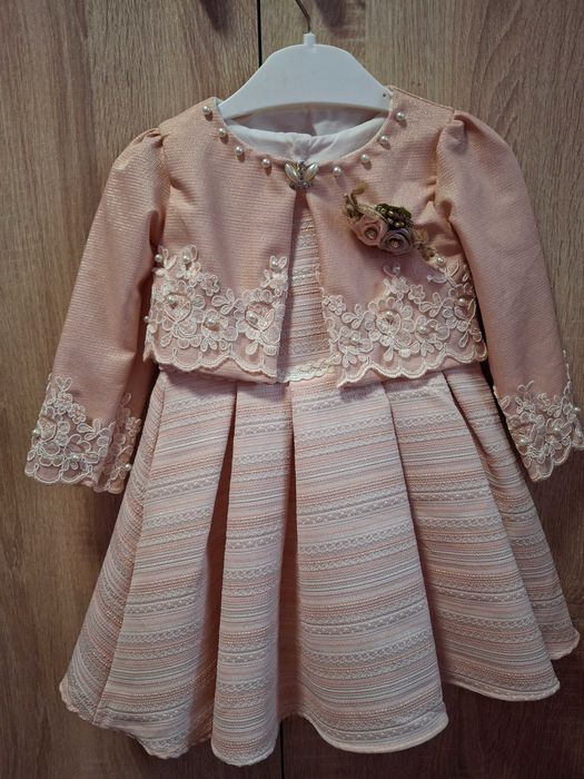 Rochita/costum elegant pt fetita 1-2 ani