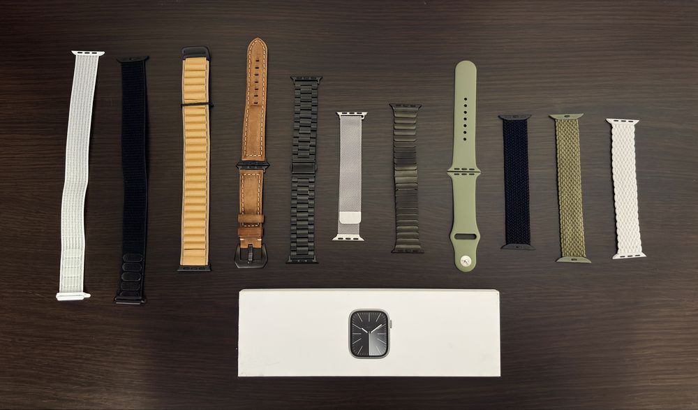 Apple Watch Series 9 41mm Graphite Stainless Steel, Garantie 2 ani