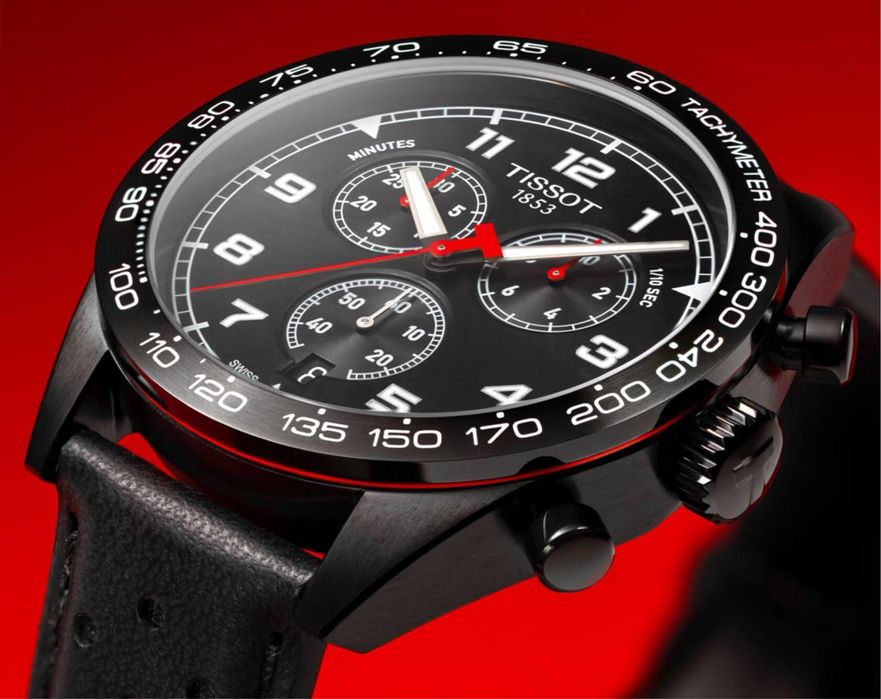 Оригинальные Tissot PRS 516 новые часы с хронографом Швейцария.
