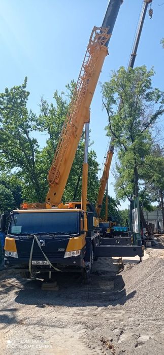 Услуга автокран и экскаваторов / Автокран хизмати ва экскаватор.