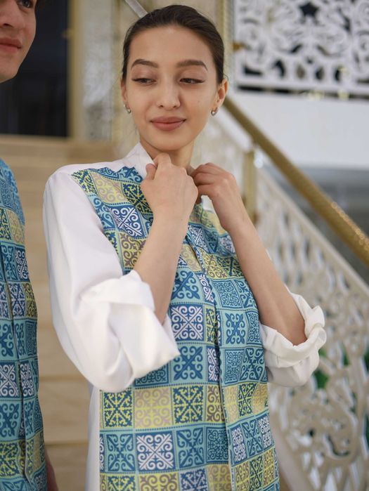 Рубашка Atameken техперсонал одежда/повар/официант спецодежда