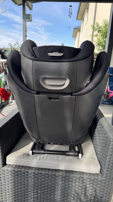 Scaun auto CYBEX Solution S2 i-Fix, 100 - 150 cm, 3 la 12 ani (15 - 50 kg), Moon Black