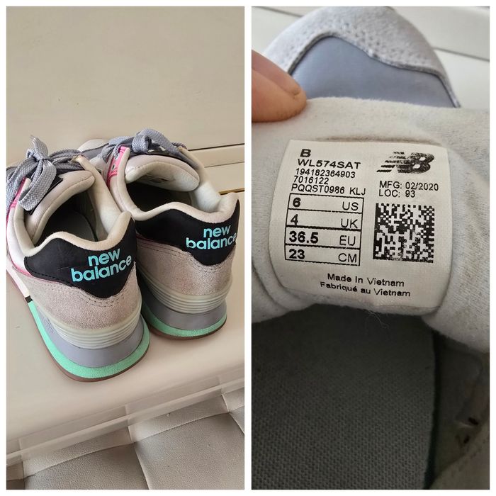 Женские кроссовки New Balance 574